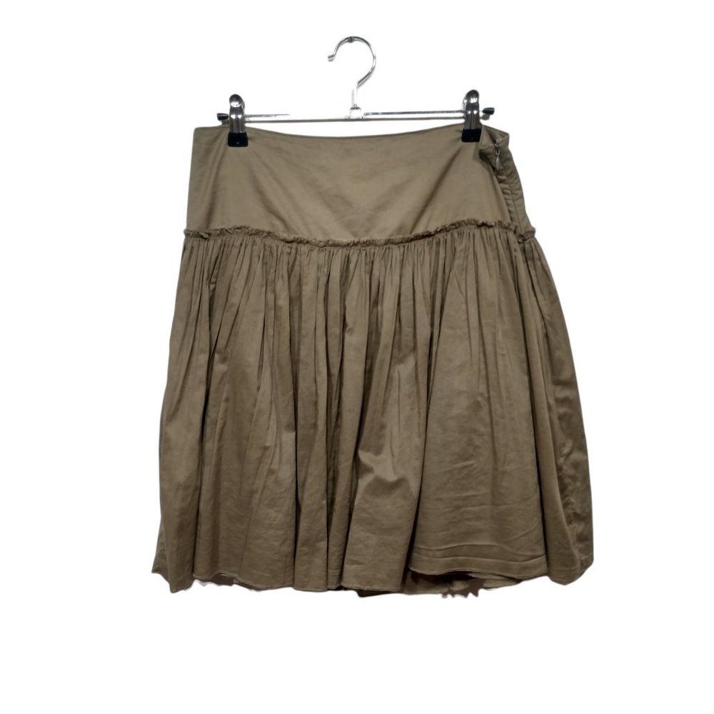 GAP Ruffle Drop Waist Pleated Skirt Size 2